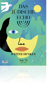 Cover des Magazins Jüdisches Echo 2025